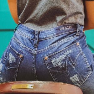 🔥🔥Grace in LA High rise flares